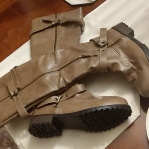 Western Style Zip Boots